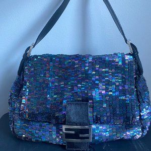 Fendi Sequin Baguette